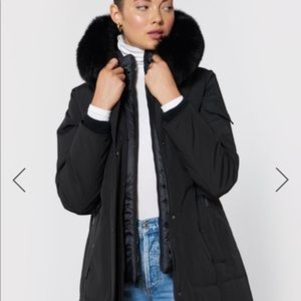 NWT - 1 Madison Expedition Black Parka In Women’s Size Small